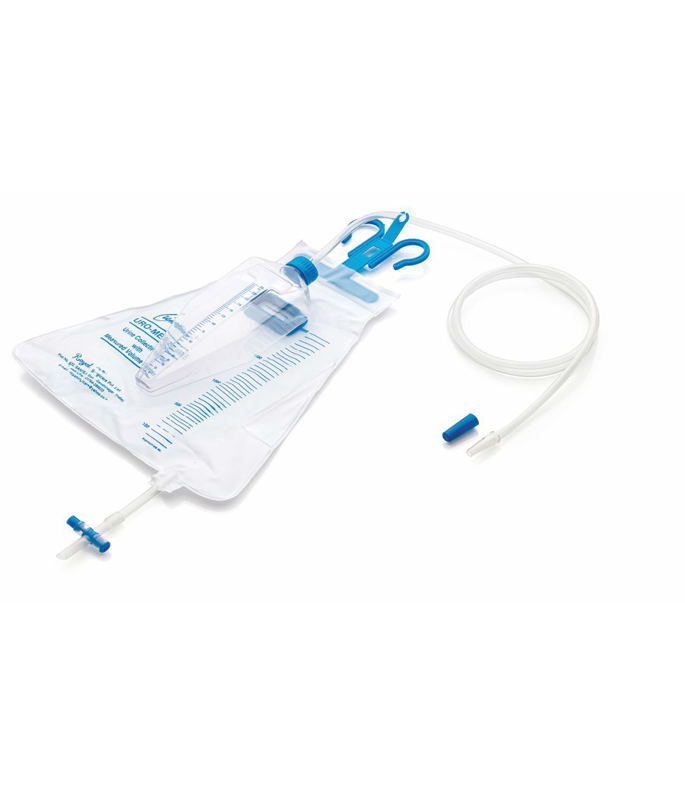 U-7210 UROMEASURE URINE COLLECTING BAG WITH MEASURED VOLUME METER